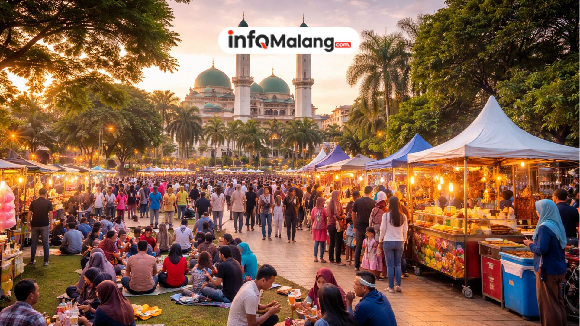 Ngabuburit di Alun-Alun Kota Malang, Spot Favorit Selama Ramadhan 2026