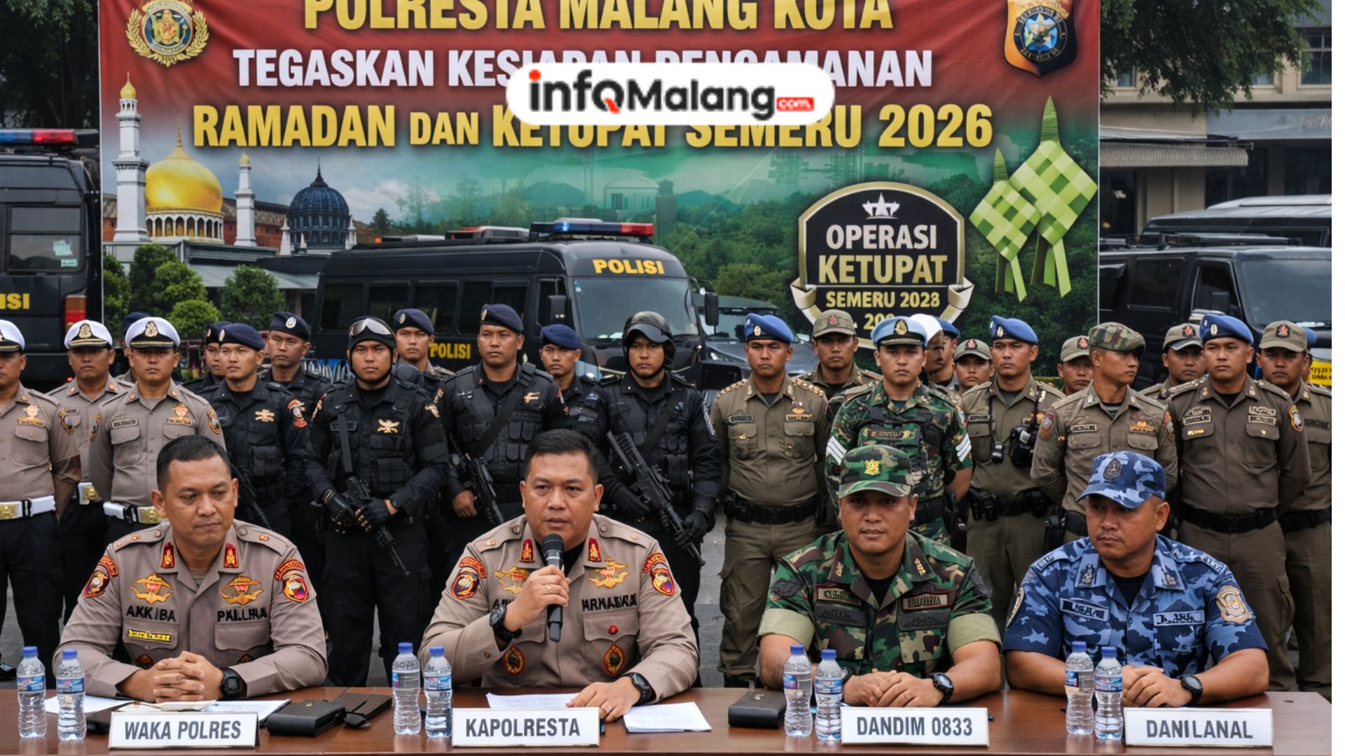 Polresta Malang kota Tegaskan Kesiapan Pengamanan Ramadan dan Ketupat Semeru 2026