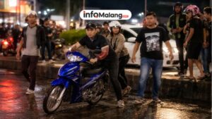 Viral Balap Liar di Suhat Malang, Warga Bertindak Tegas