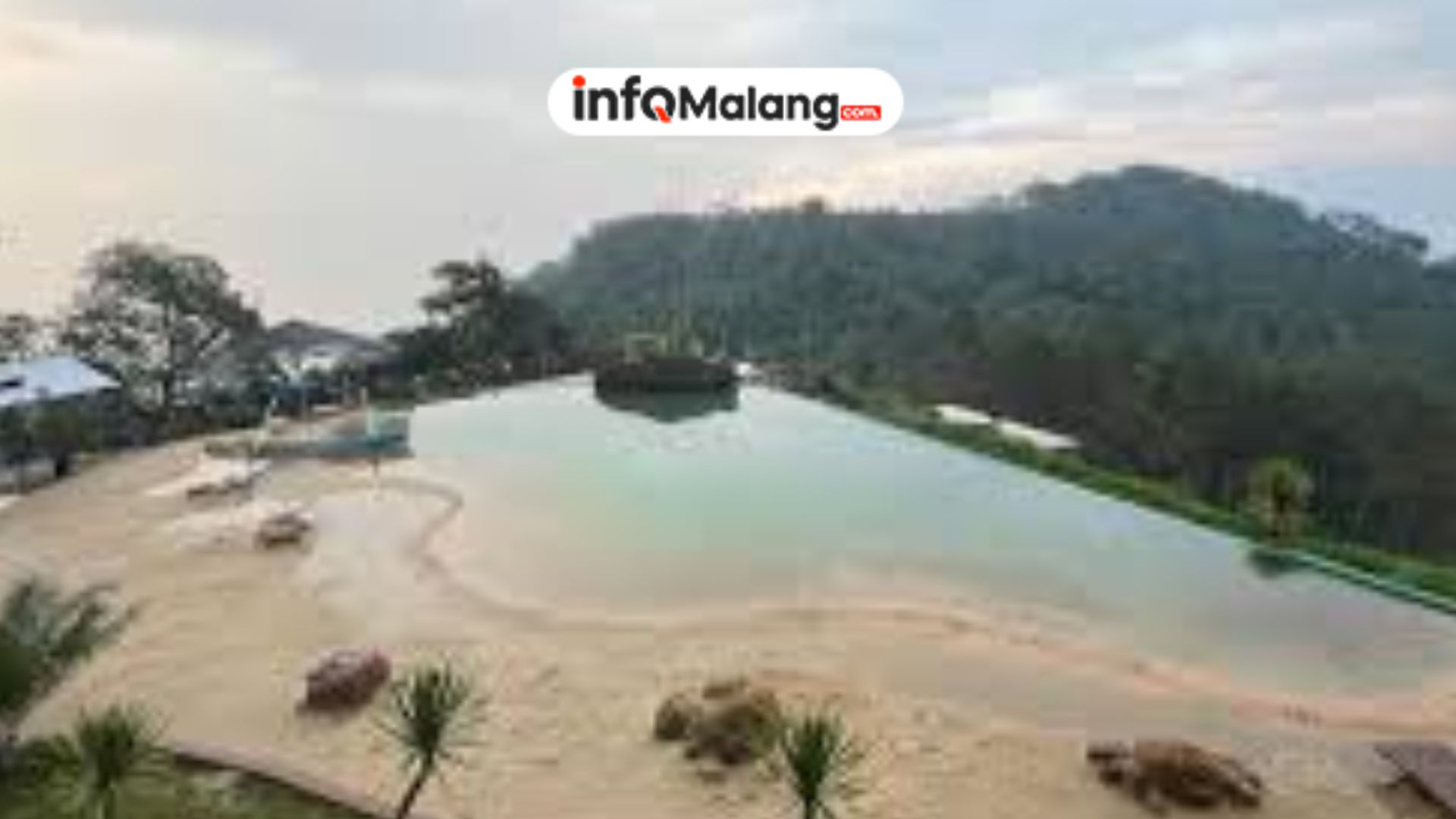 Sky Beach Trawas Sensasi Liburan Ala Pantai di Ketinggian 1300 Mdpl Mojokerto