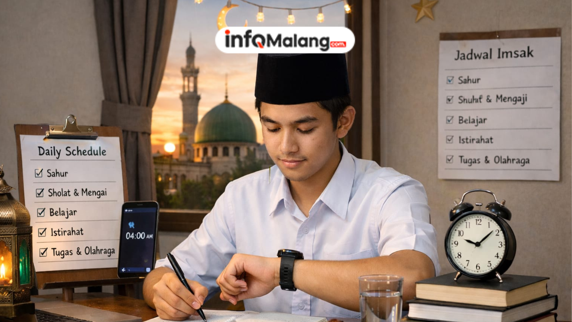 Strategi Manajemen Waktu Pelajar Selama Ramadan agar Tetap Produktif