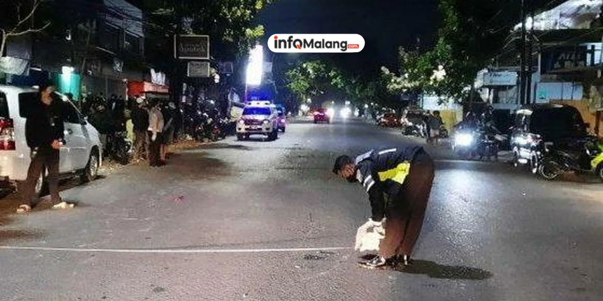1 Pejalan Kaki Tewas Ditabrak Motor di Malang