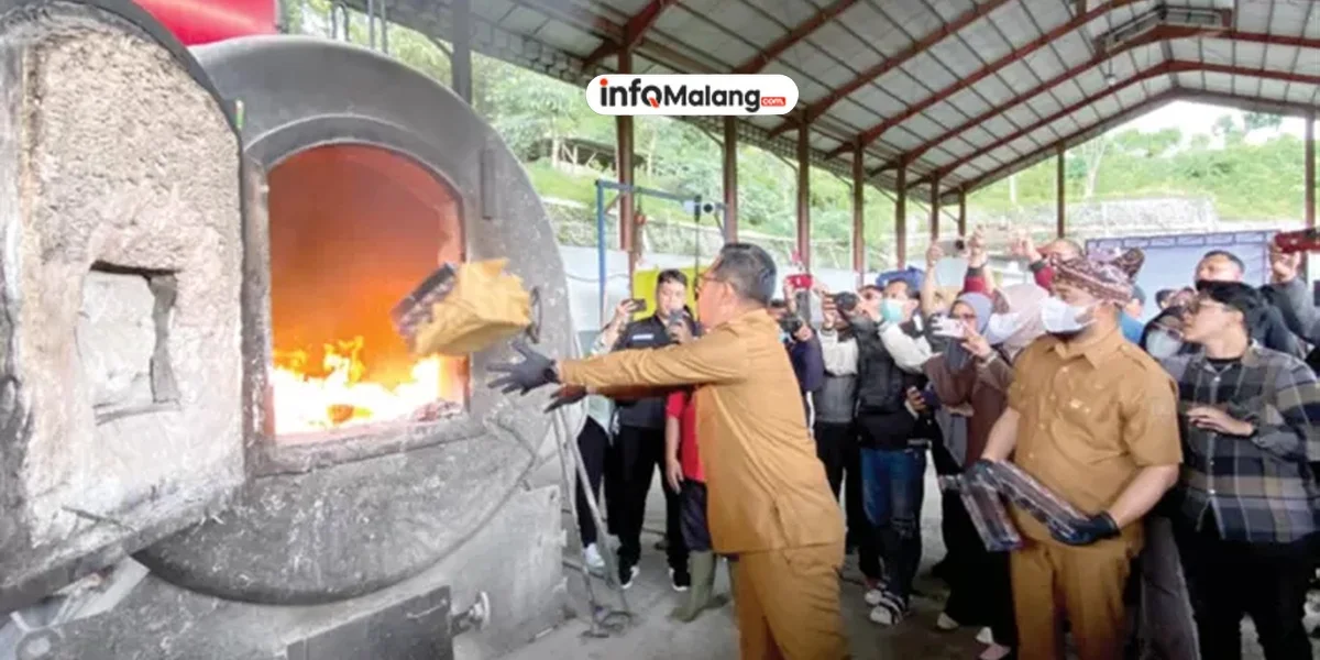 10 Ribu Bungkus Dimusnahkan di Malang, Tindak Tegas Peredaran Rokok Ilegal
