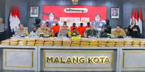 166 Kilogram Ganja di Malang Diungkap! Polisi Tangkap Jaringan Antarprovinsi