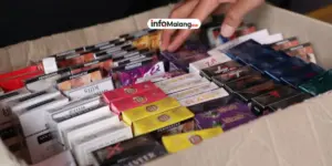 29.140 Batang Rokok Ilegal Disita Tim Gabungan di Kota Malang