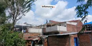 54 Rumah di Malang Rusak Diterjang Hujan Angin