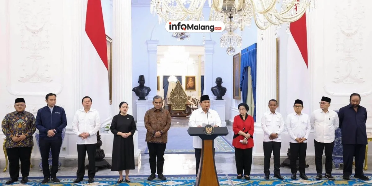 8 Komitmen Prabowo dan Para Ketum Parpol Merespons Demonstrasi