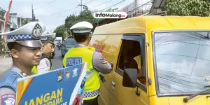990 Pelanggaran Lalu Lintas di Malang Tak Ditilang, Polisi Fokus pada Edukasi