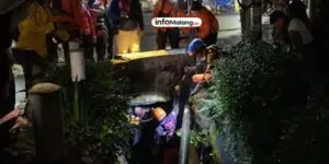 ART Lansia di Malang Tewas Terperosok ke Selokan Saat Hujan Deras Melanda Blimbing