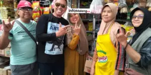 Abah Anton Disambut Hangat Pedagang Pasar Madyopuro Kota Malang