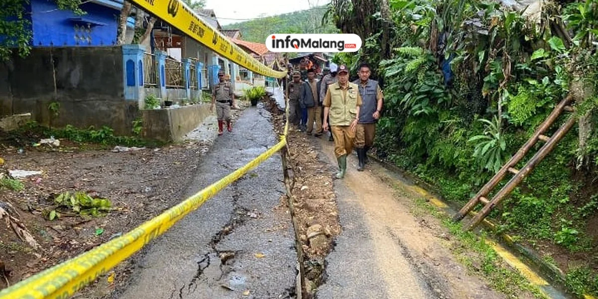 Akses Jalan di Tumpang Malang Lumpuh Akibat Longsor, Kini Sudah Kembali Normal