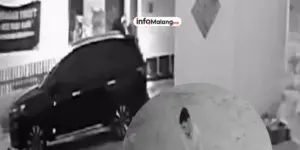 Aksi Maling Kocak di Malang, Kabur Lalu Kembali Ambil Motor