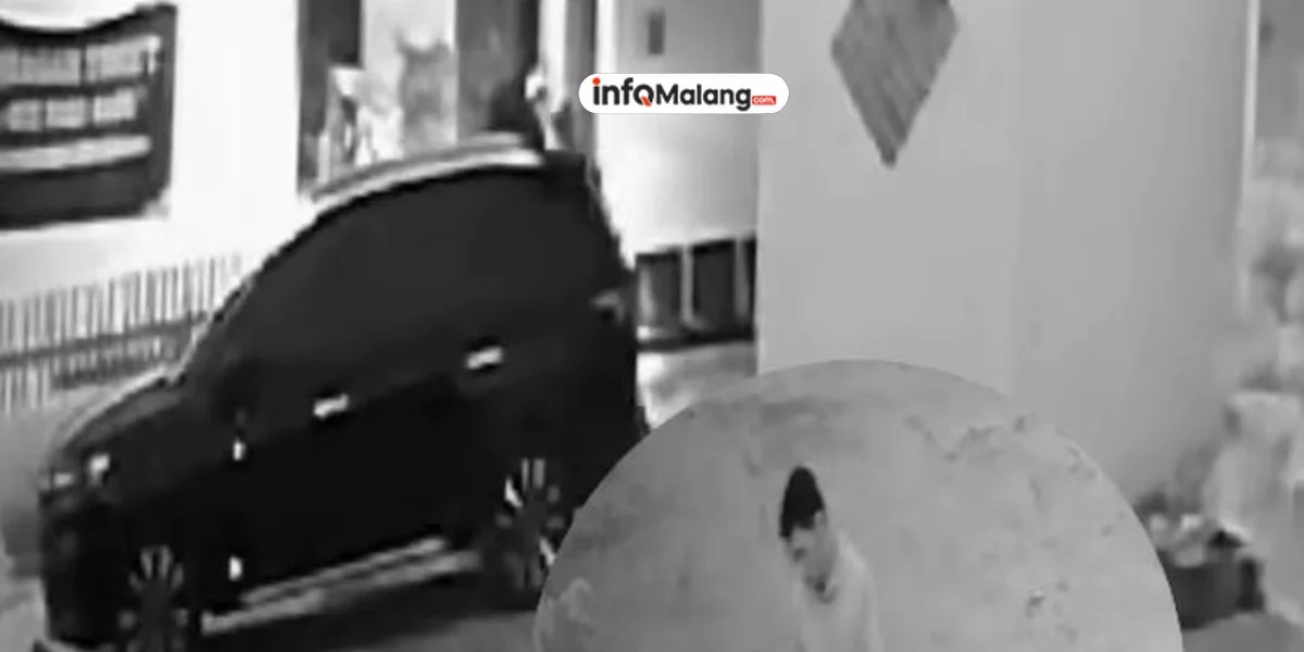 Aksi Maling Kocak di Malang, Kabur Lalu Kembali Ambil Motor