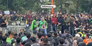 Aksi Solidaritas untuk Affan Kurniawan Digelar di Alun-Alun Merdeka Malang