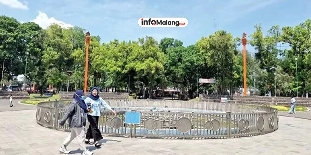 Alun-Alun Merdeka Bakal Tutup Tiga Bulan, Pemkot Malang Pastikan Revitalisasi Dimulai Pekan Depan