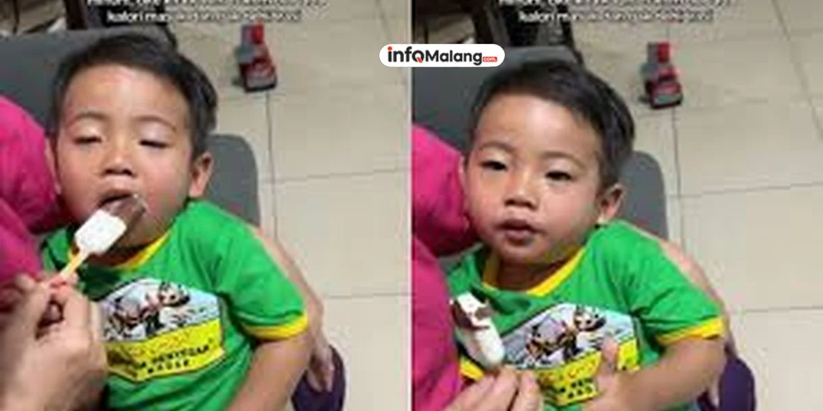 Anak Kecil Ini Tiba-Tiba Makan Es Krim Milik Aunty Tak Dikenal, Respons Sang Aunty Jadi Sorotan