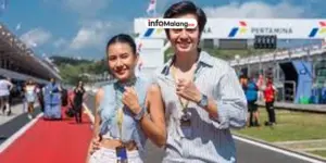 Angga Yunanda dan Shenina Cinnamon Meriahkan MotoGP Mandalika 2025