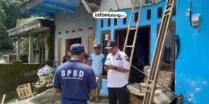 Angin Kencang Hancurkan Tiga Rumah di Kabupaten Malang