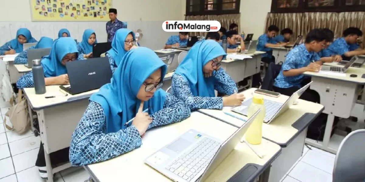 Antusiasme Siswa SMA Kabupaten Malang Dalam Tryout SNBT 2025