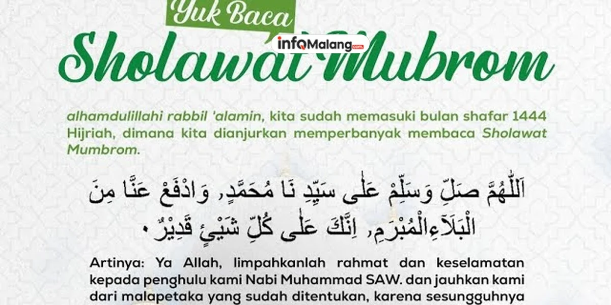 Apa Arti Sholawat Mubrom? Makna Mendalamnya!
