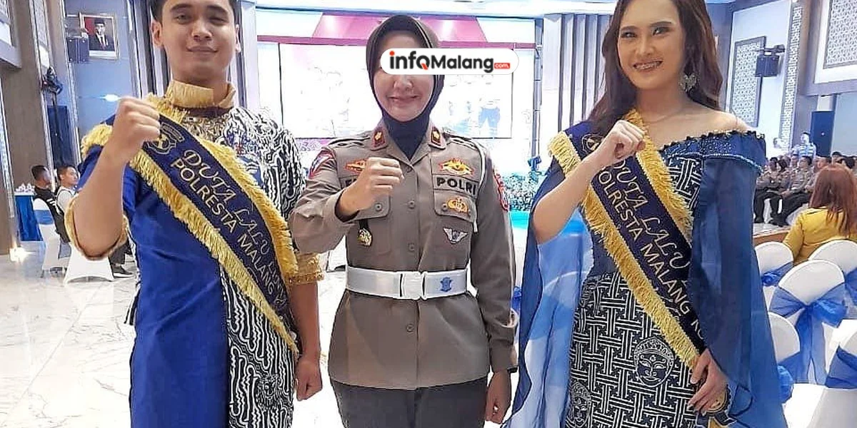 Aprilly Natania Tanojo Raih Gelar Juara 1 Duta Mahameru Lantas Putri 2024