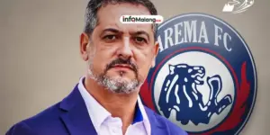 Arema FC Resmi Tunjuk Marcos Santos Sebagai Pelatih Baru Jelang Liga 1 2025/2026