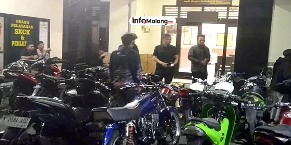 Balap Liar di Malang Tertangkap, Polisi Amankan 14 Remaja dalam Aksi Kejar-kejaran