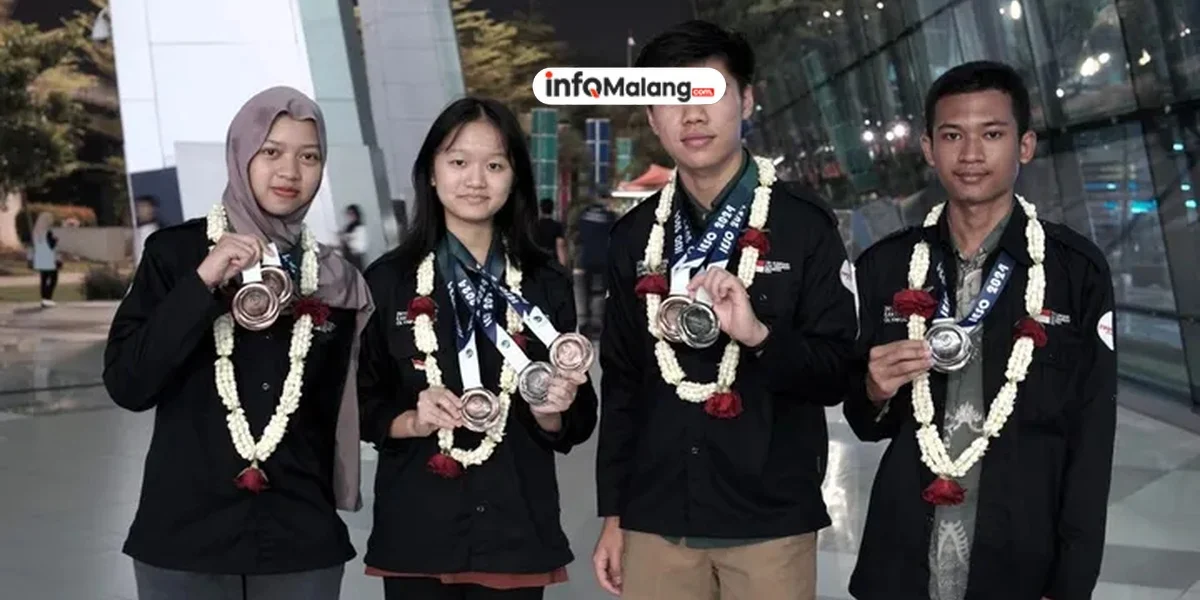 Bangga! Empat Pelajar Indonesia Raih 11 Medali di Olimpiade Ilmu Kebumian Internasional 2025 di China
