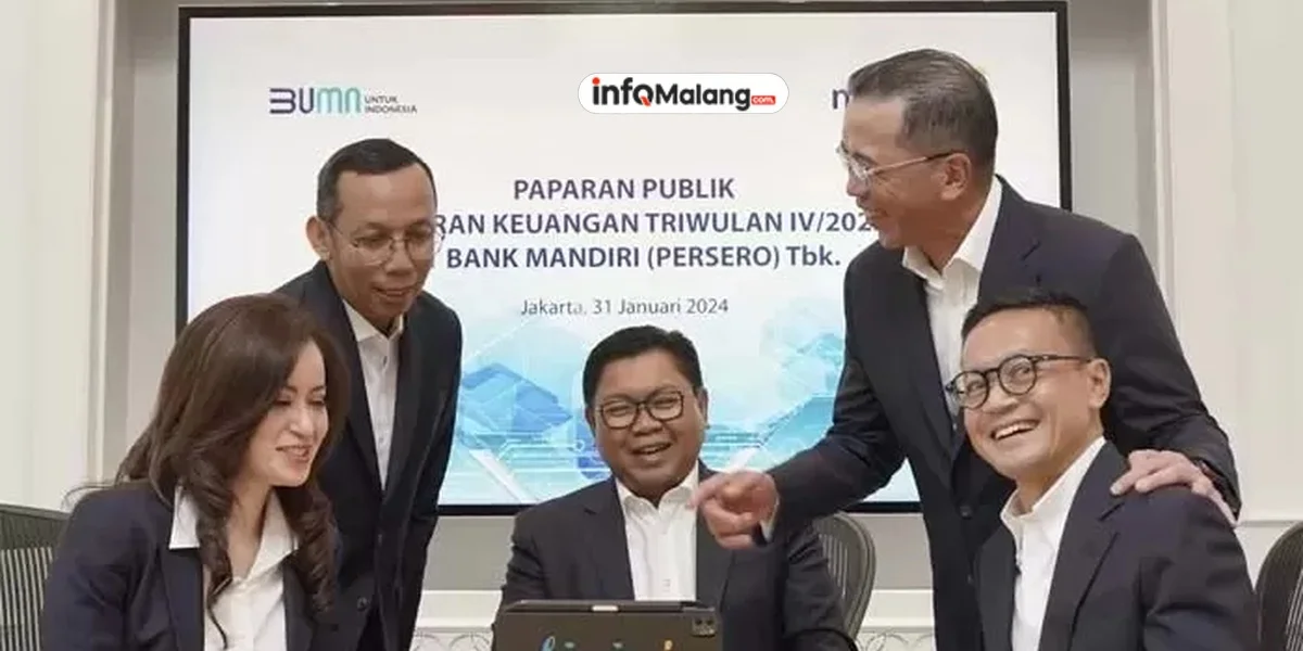 Bank Mandiri Raih Laba Fantastis, Kredit Tembus Rp 1.672 Triliun!