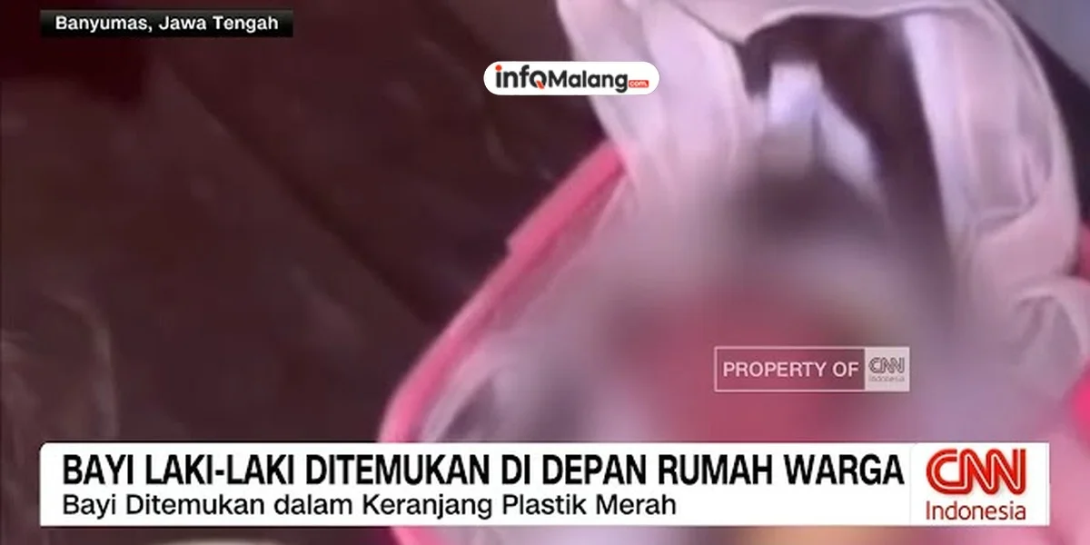 Bayi Laki-Laki Ditemukan di Depan Rumah Warga Malang, Polisi Lakukan Penyelidikan