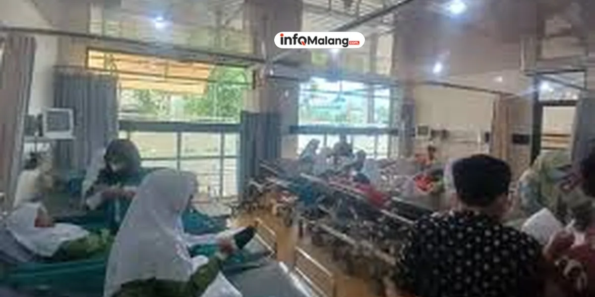 Belasan Siswa dan Dua Guru MTs Al-Khalifah Dilarikan ke RSUD Kanjuruhan Diduga Keracunan MBG