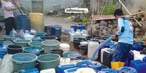 Bencana Kekeringan Mengintai, Warga Kabupaten Malang Mulai Krisis Air Bersih