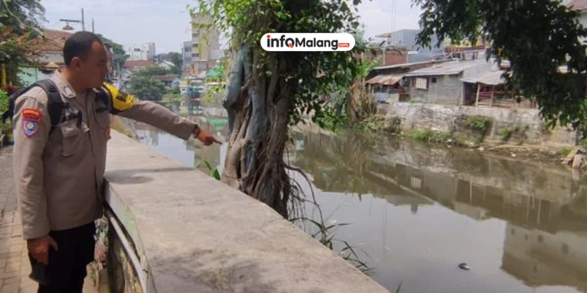 Bocah SD Tenggelam di Sungai Brantas, Kota Malang