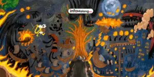 Bukan Mural One Piece, Sekelompok Anak Ini Pilih Gambar Tikus Berdasi di Jalanan