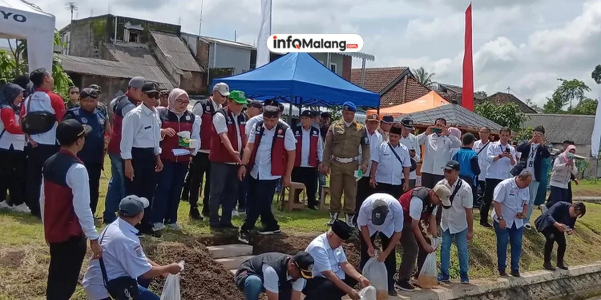 Bupati Malang Tebar 10 Ribu Bibit Ikan Nila untuk Ketahanan Pangan