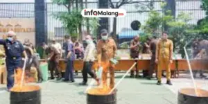 Bupati Rusdi Apresiasi Pemusnahan Barang Bukti Inkracht sebagai Langkah Tegas Penegakan Hukum