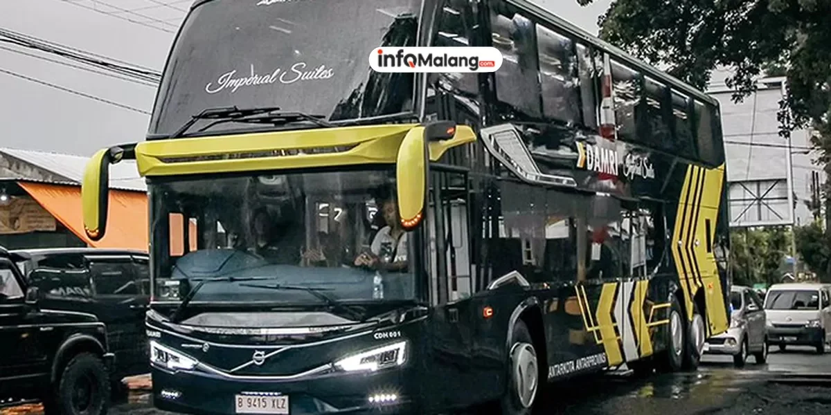 Bus Double Decker DAMRI: Inovasi Transportasi Nyaman Antar Kota Jakarta-Surabaya-Malang