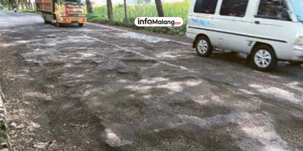 Di Kabupaten Malang ada 333 Kilometer Jalan Rusak , Perbaikan Dilakukan Bertahap