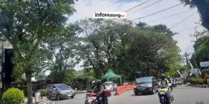 Dishub Kota Malang Lakukan Uji Coba Rekayasa Lalu Lintas di Kawasan Jalan Kahuripan, Brawijaya, dan Tumapel