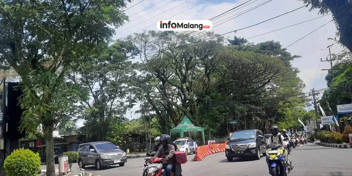 Dishub Kota Malang Lakukan Uji Coba Rekayasa Lalu Lintas di Kawasan Jalan Kahuripan, Brawijaya, dan Tumapel