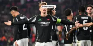 Dominasi Arsenal di Philips Stadion: Kemenangan 7-1 atas PSV Eindhoven