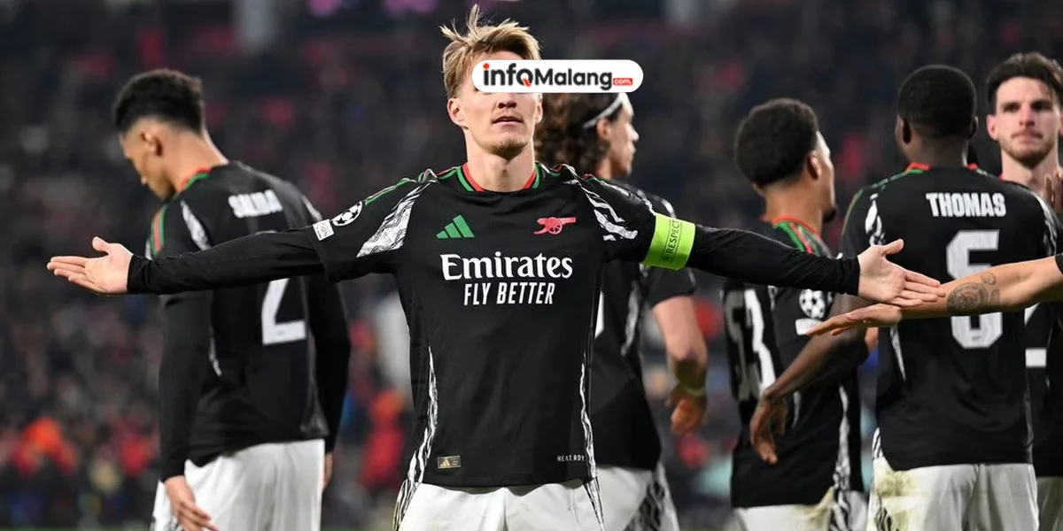 Dominasi Arsenal di Philips Stadion: Kemenangan 7-1 atas PSV Eindhoven