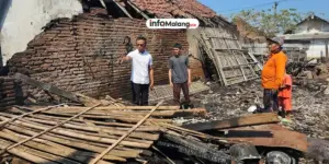 Dua Kebakaran Melanda Kabupaten Malang dalam Semalam