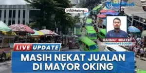 Dua Kecamatan di Kabupaten Malang Steril PKL, Satpol PP Gelar Penertiban Rutin