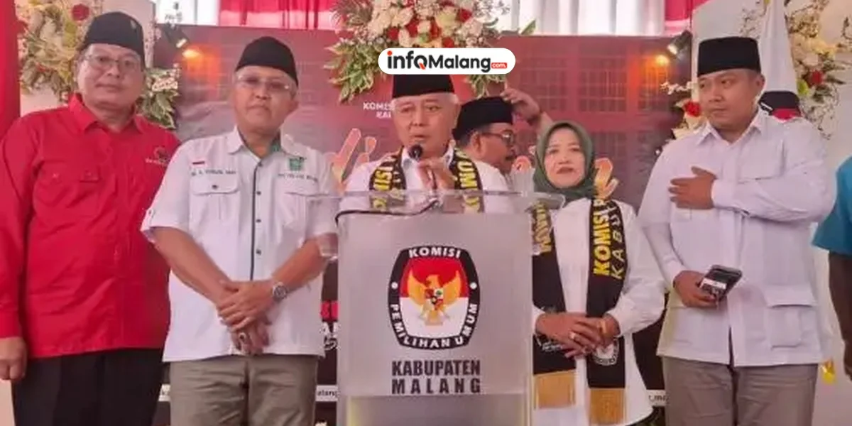 Dua Paslon Resmi Bertarung di Pilkada Kabupaten Malang 2024
