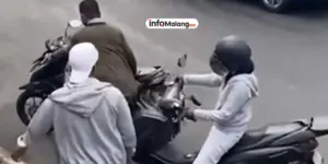 Dua Pegawai Leasing di Malang Diamankan Usai Coba Rampas Motor Perempuan