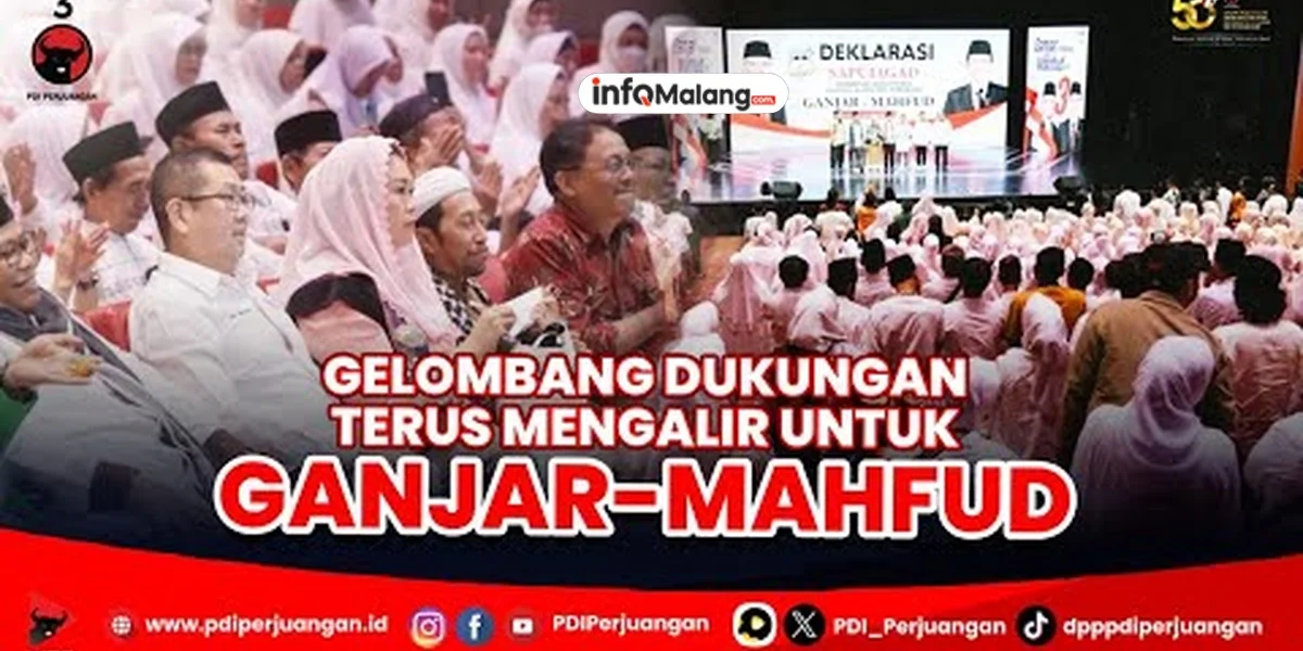 Dukungan Terus Mengalir untuk Paslon WaLi di Pilkada Kota Malang 2024