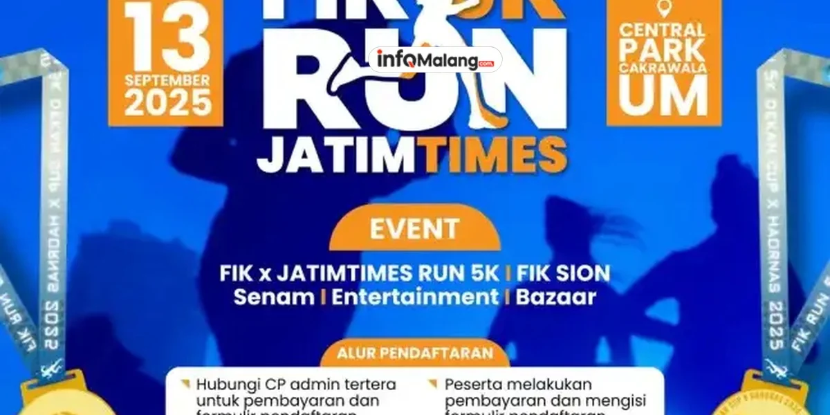 FIK RUN 5K Universitas Negeri Malang Dimenangkan Mahasiswa Blitar