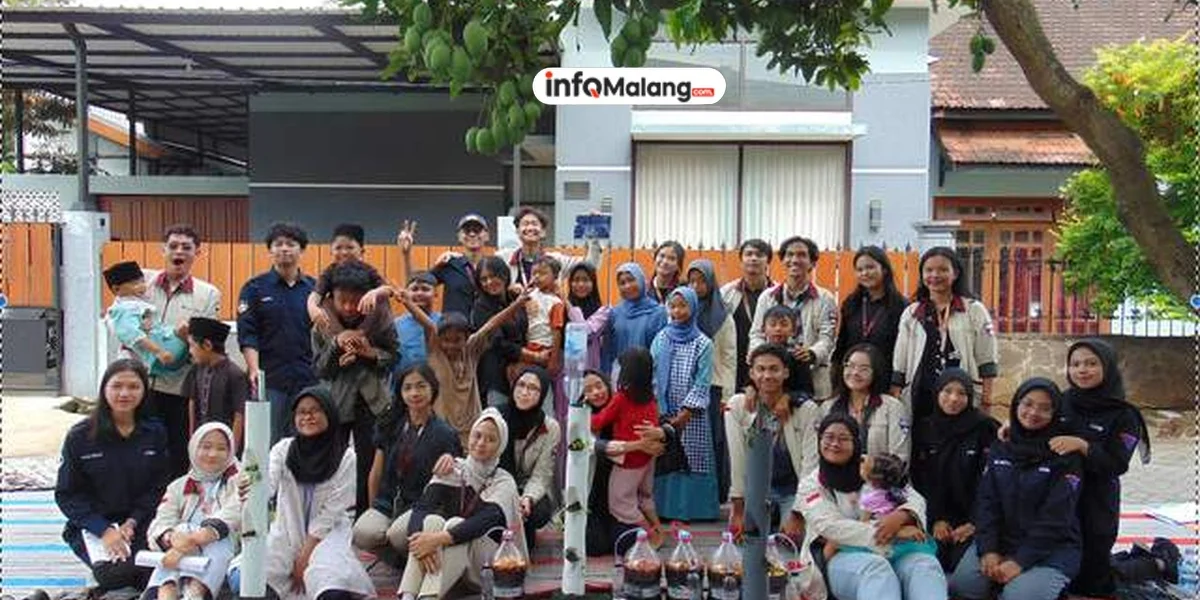 Generasi Peduli: Mahasiswa UB Bekali Siswa Tawangargo Cinta Lingkungan.