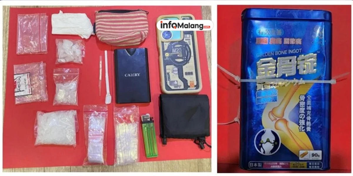 Gerak Cepat, Polres Malang Amankan Dua Pengedar Sabu